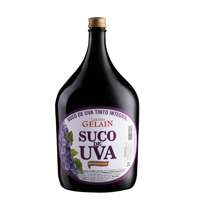 Suco de Uva Tinto Integral 2L